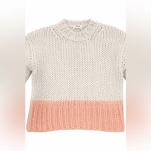 Acne Studios Two-Tone Cowl Neck Sweater